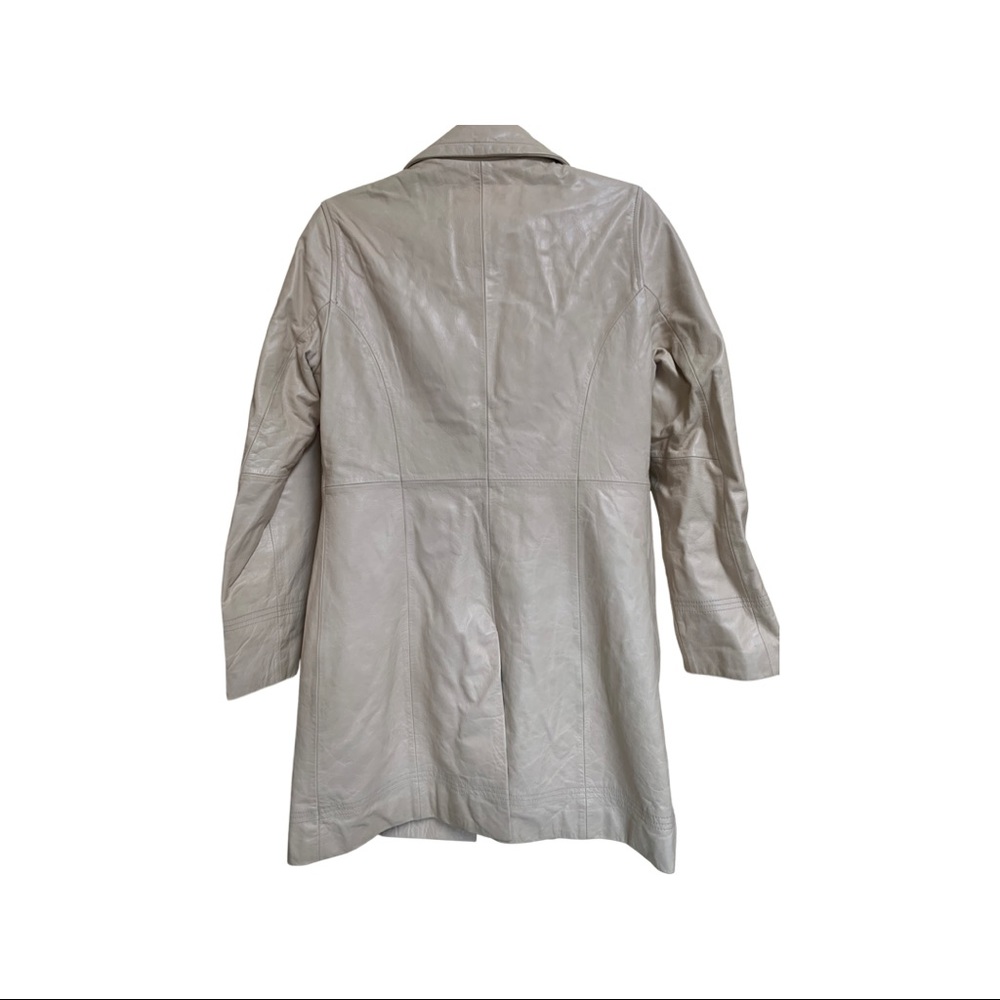 Coach Leather Car Coat - Picture 2 of 5